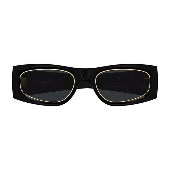 NWT SAINT LAURENT UNISEX BLACK SUNGLASSES Saint Laurent SL 507 005, SQUARE Sunglasses, UNISEX - NWT | eBay main image 3